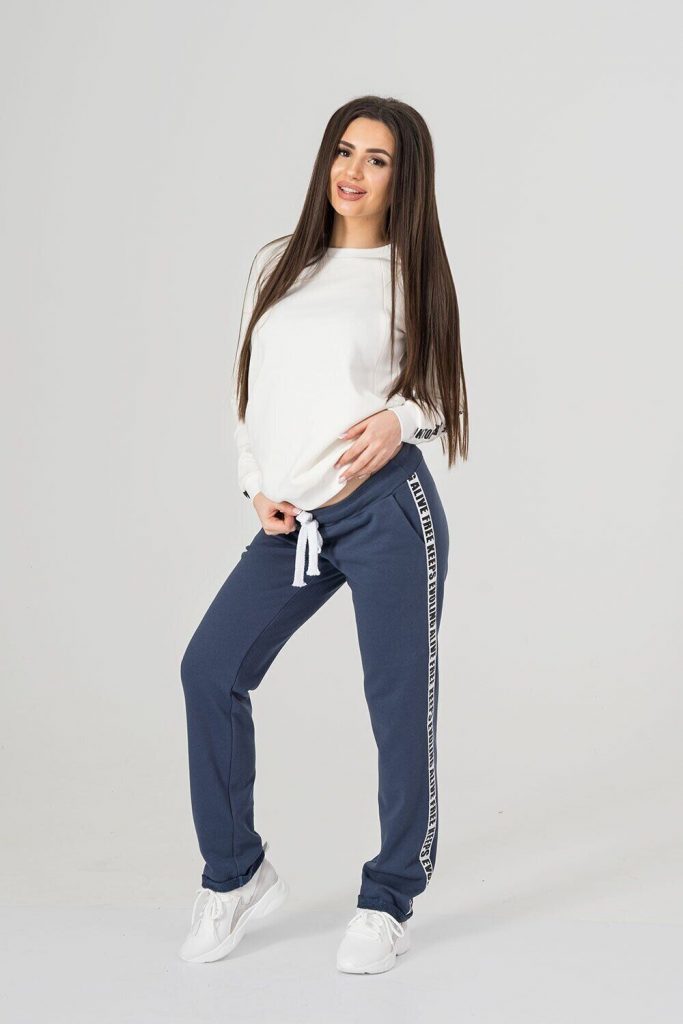 maternity pants midnight blue