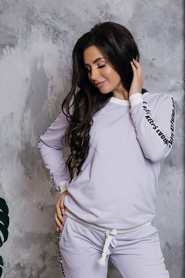 lilac maternity sweatsuit