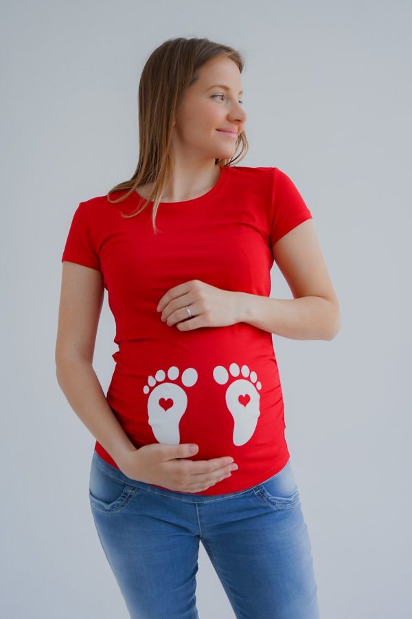 maternity short sleeve top