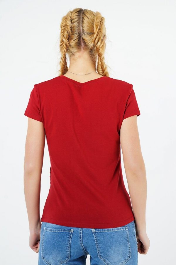 back view of maternity T-shirt