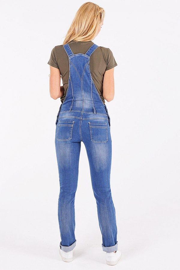 back view of maternity overalls, maternity clothes online