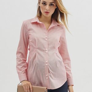 maternity blouse pink online