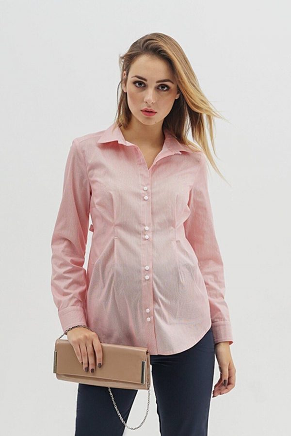 maternity blouse pink online