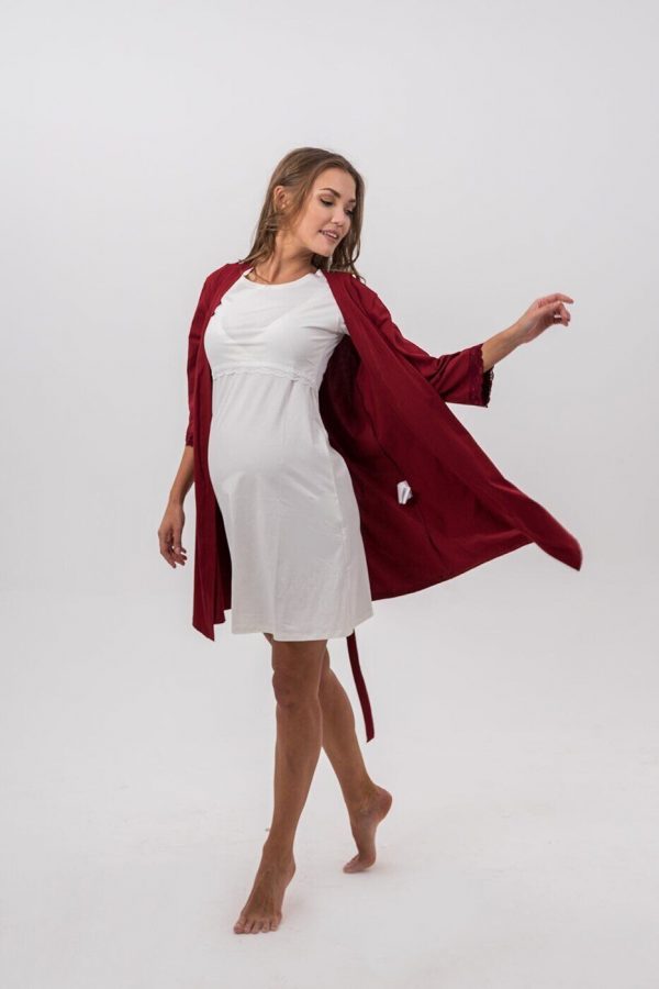 maternity robe