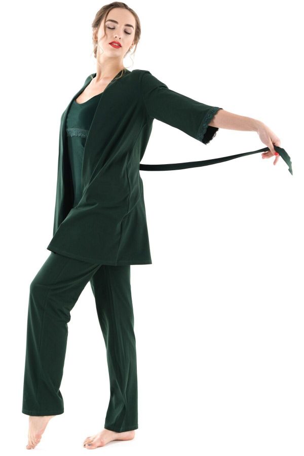 maternity-nursing-robe-green