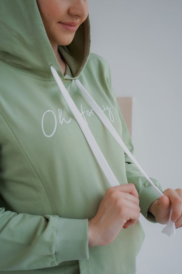 maternity-sweatsuit-olive -green