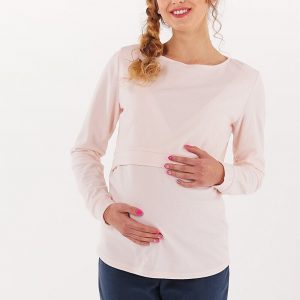 beige maternity top