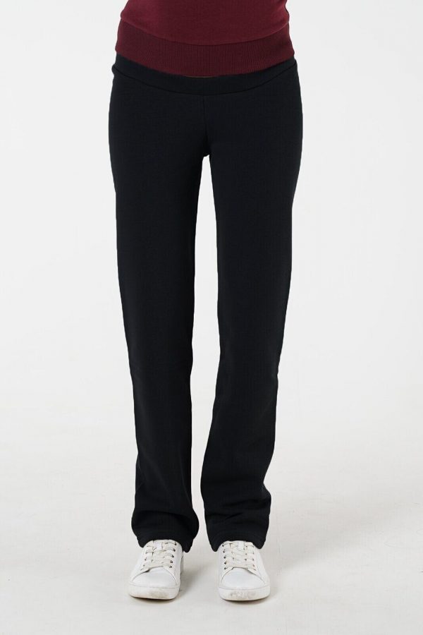 maternity pants black