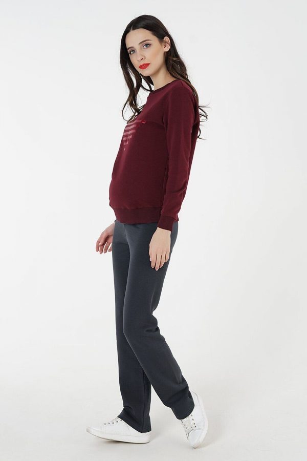 maternity pants graphite