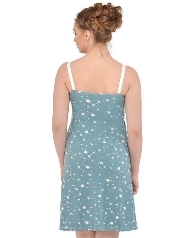 back view of nursing nightwear