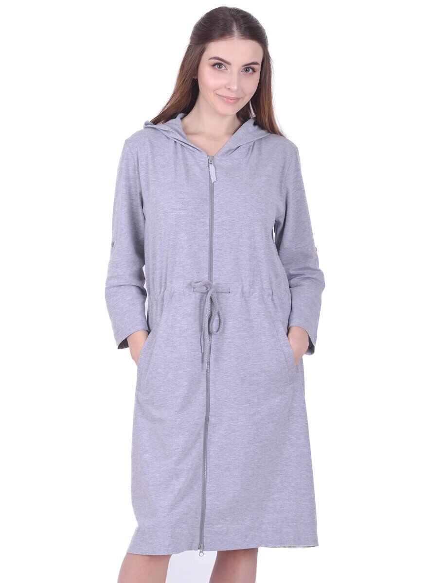 violet maternity robe with hood and long sleeve, delivery robe texas