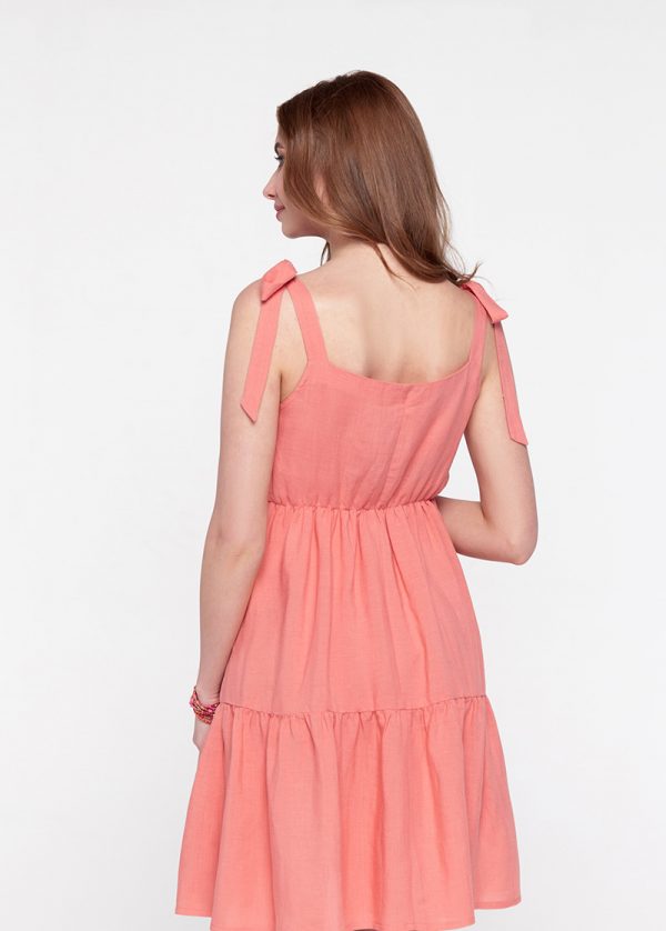 maternity-sundress-coral