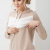 maternity sweatsuit beige