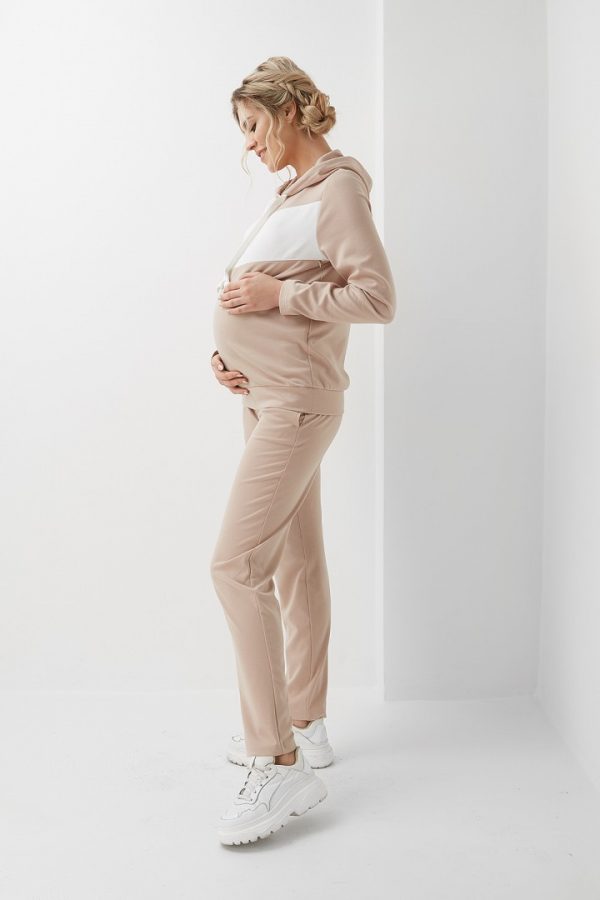 maternity nursing friendly sweatsuit