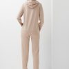 maternity sweatsuit beige