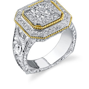 asscher_cut_diamond_men's_ring