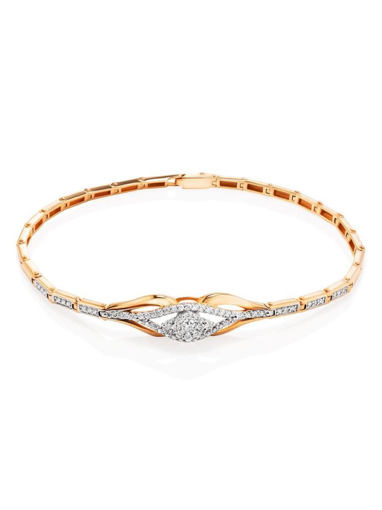 bracelet gold with diamonds