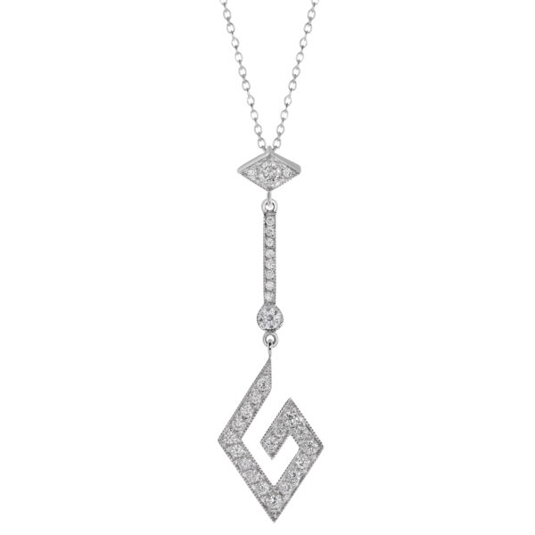 diamond_earrings_necklace_set