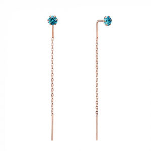 gold_chain_eearrings_with_blue_zirconia