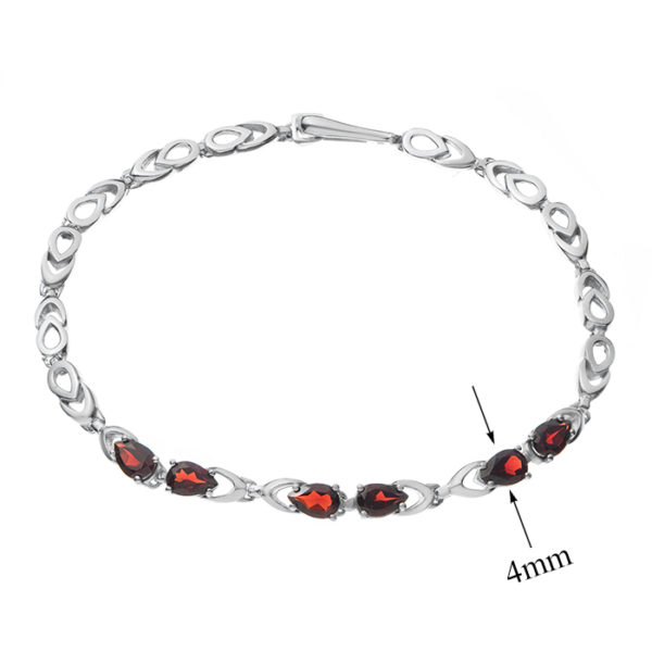 silver-bracelet-with-garnets