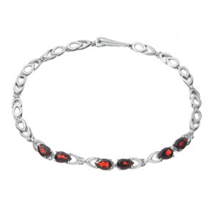 silver-bracelet-with-garnets